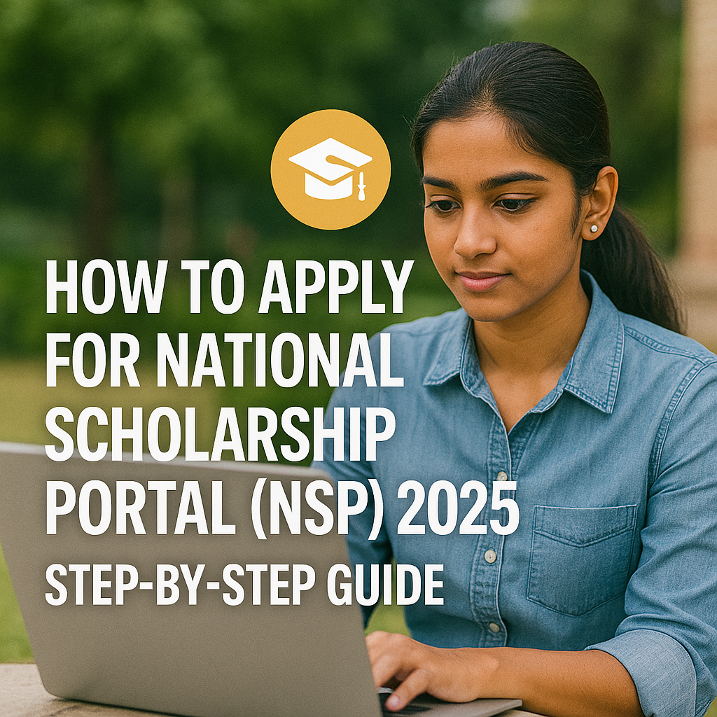 How to Apply for National Scholarship Portal (NSP) 2025 – Step-by-Step Guide