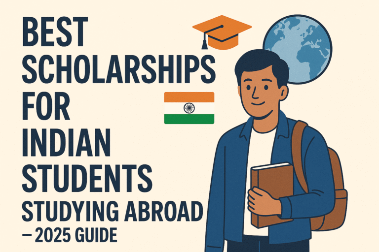 Best Scholarships for Indian Students Studying Abroad – 2025 Guide (All Fields)