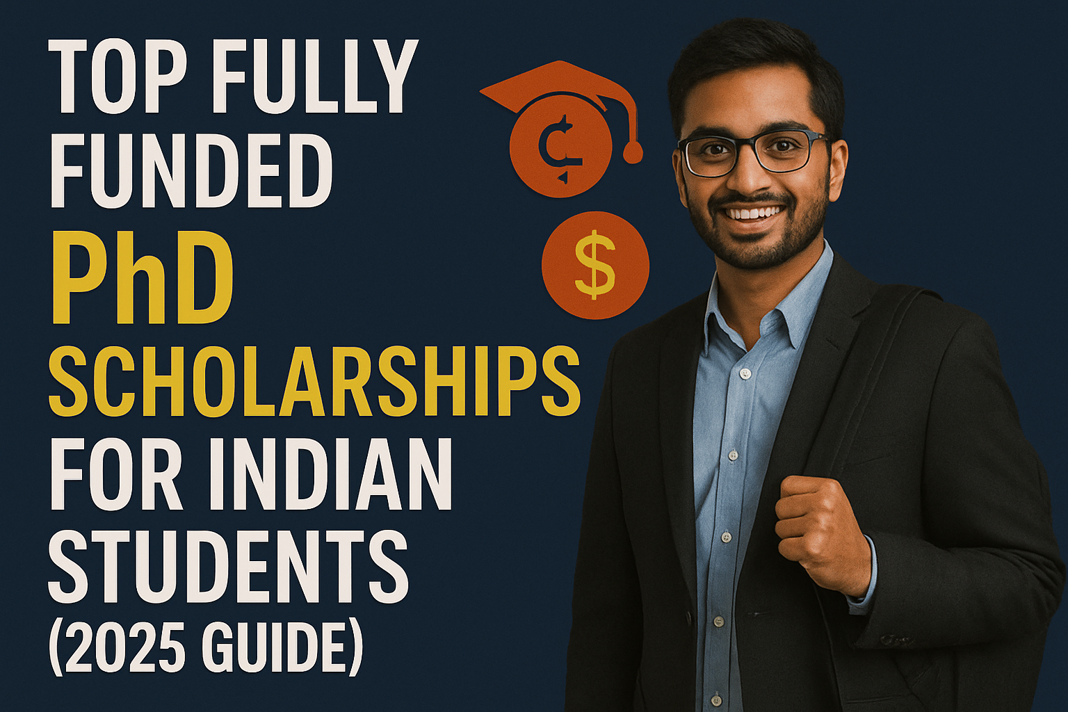 Top Fully Funded PhD Scholarships for Indian Students (2025 Guide)