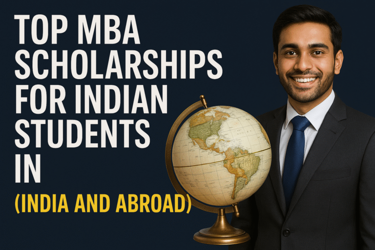 Top MBA Scholarships for Indian Students in 2025 (India and Abroad)