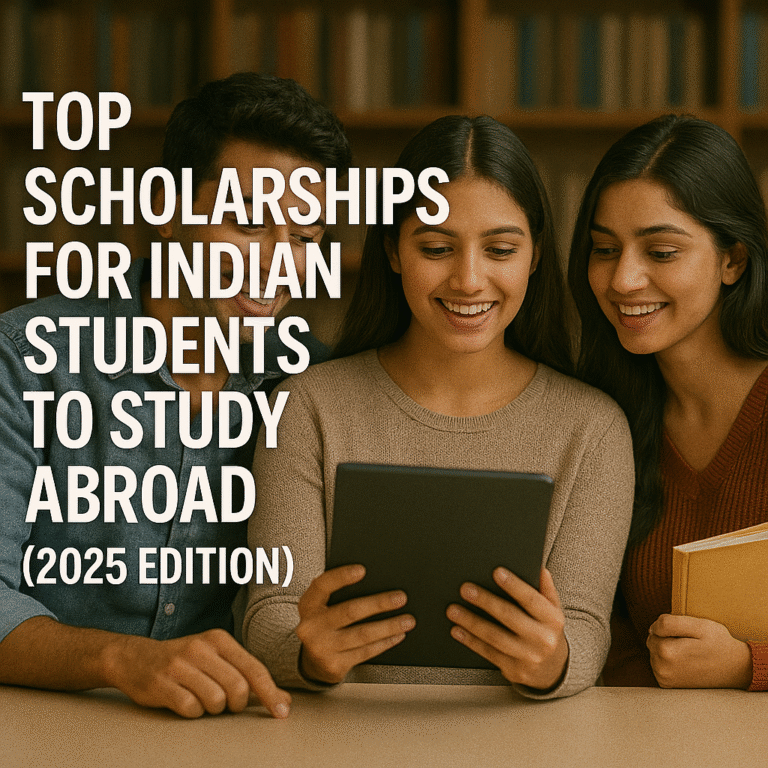 Top Scholarships for Indian Students to Study Abroad (2025 Edition)