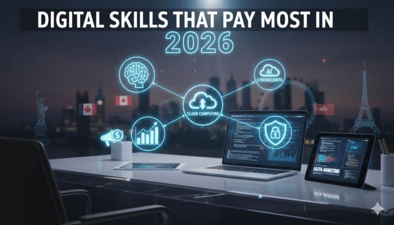 High-paying digital skills and careers in Tier-1 countries 2026