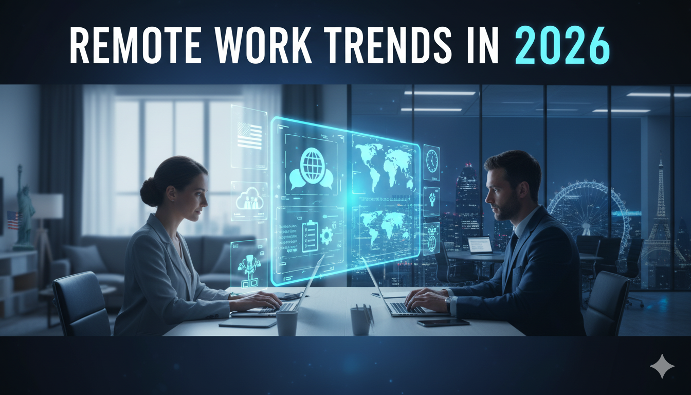 Remote work trends in Tier-1 countries 2026